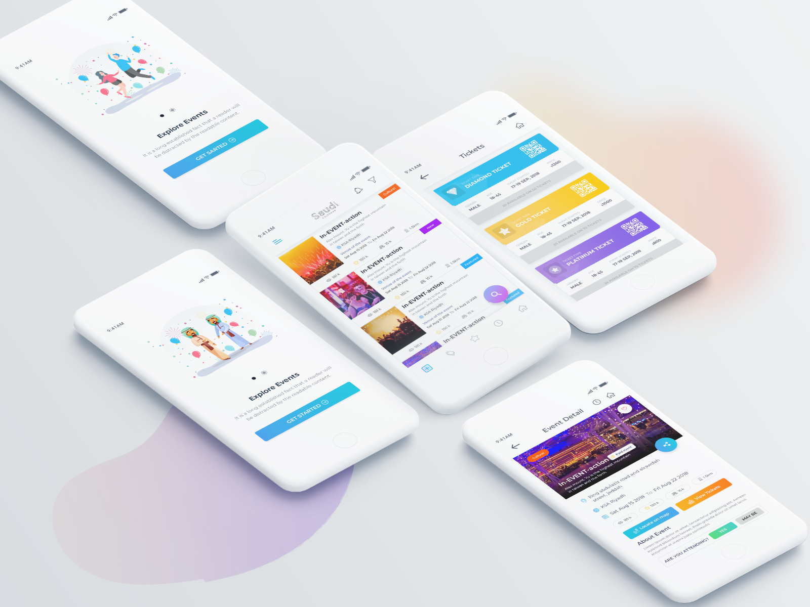 Event App UI by TechGropse Pvt. Ltd. on Dribbble