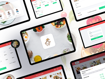 IN- Restaurant Management System booking cooking design food ipadapp order food restaraunt ui uiux