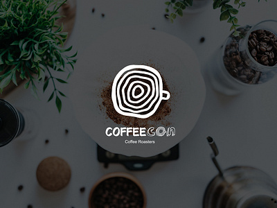 Coffee logo branding dailyui design logo