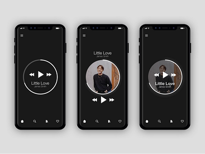 Daily UI 009 Music player