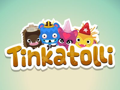 Tinkatolli Logo Tinkas game kids logo