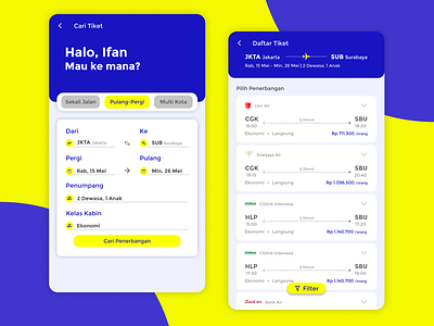 Redesign Tiket.com app booking branding design mobile app mobile app design ticket booking travel travel app traveling ui ux