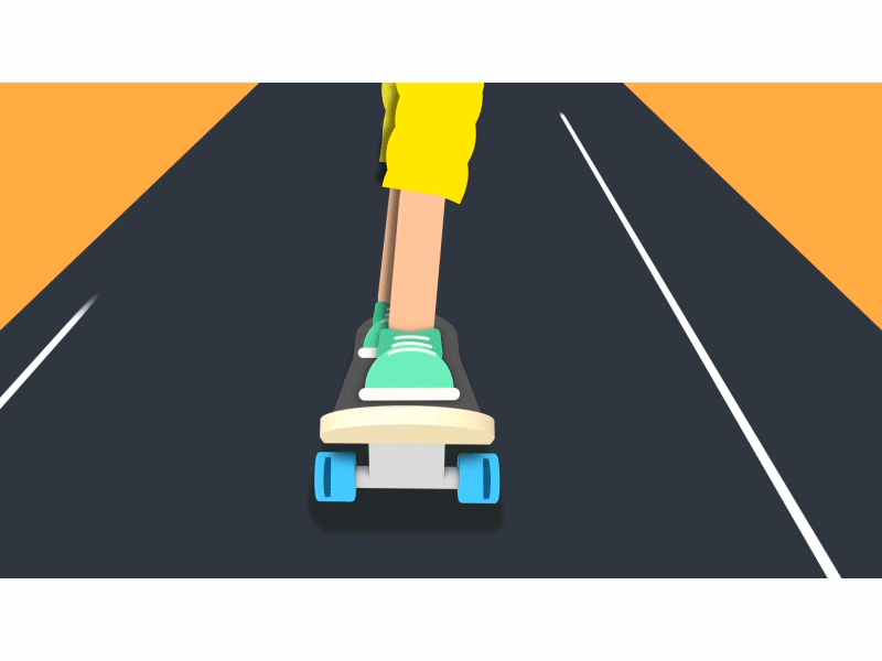 DO A KICKFLIP by Romain Dijon on Dribbble