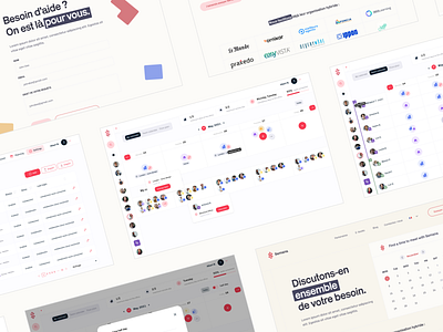 Semana flex office organization product ui ux