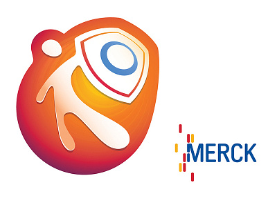 Merck Logo creativity logo designs passion pencil designs