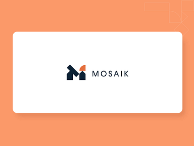 Mosaik-Website clean design flat layout design typography ui ux web website