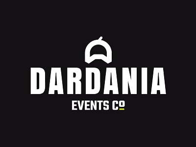 Dardania Events Co brand branding events identity logo logo design