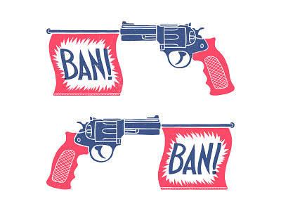 Ban Ban design handdrawn illustration