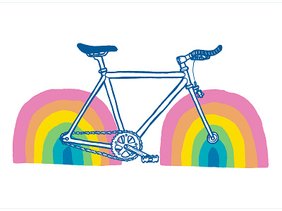 Rainbow Bike