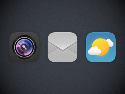 Next icons android aparat camera email icon icons ios message sms sun weather