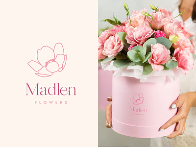 Madlen 🌸 - Branding android animation brand branding design florists flower graphic design iphone logo motion graphics ui website