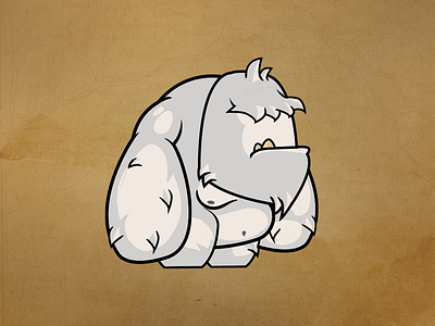 Yeti - game asset asset character game player sprite viking