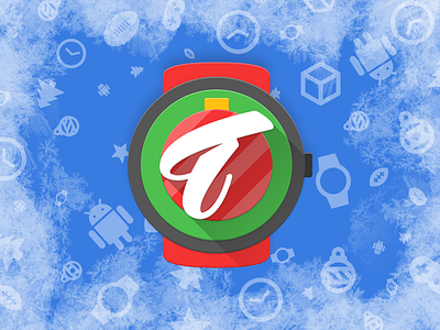Material Christmas android apk app appliacion christmas icon matewrial store time timestore watch watchface