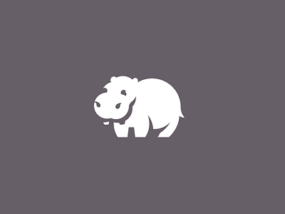 Hippo logo animal challenge hippo hippopotamus logo