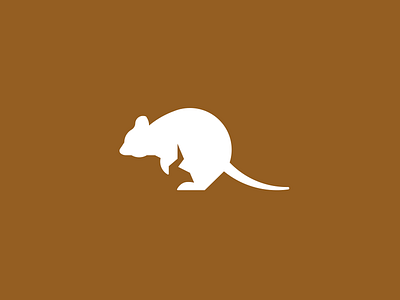 Quokka logo alphabet challenge daily kangaroo logo quokka rat