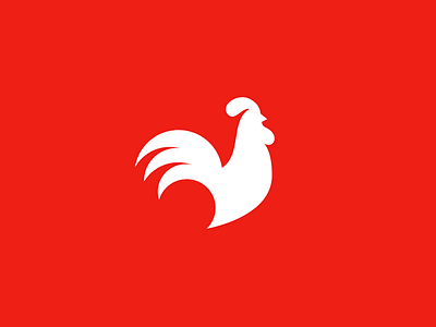 Rooster logo alphabet bird challenge chicken daily hen logo rooster