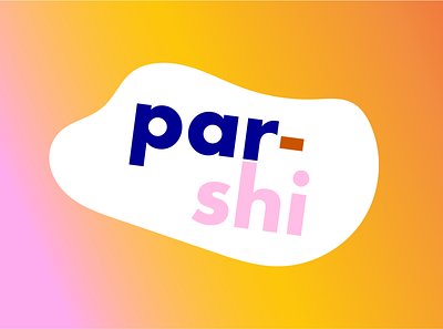parshi. logo for myself branding branding design design logo logo design logotype typogaphy