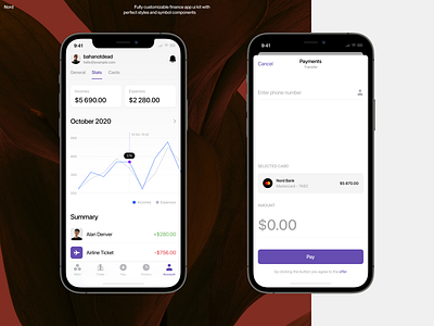 Nord - Finance App UI Kit