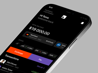 Nord app ui kit banking bnd design interface ios ui design
