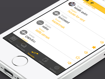 Lango - language localizer app app ios 7 ui