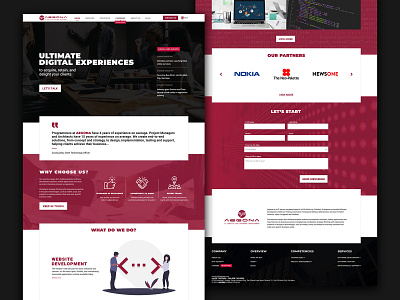 Aegona's Homepage Redesign - Aptitude Test design illustration ui ui design uiux uiuxdesign ux web web design webdesign website