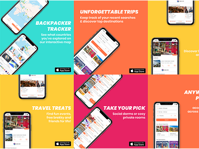 Hostelworld App campaign