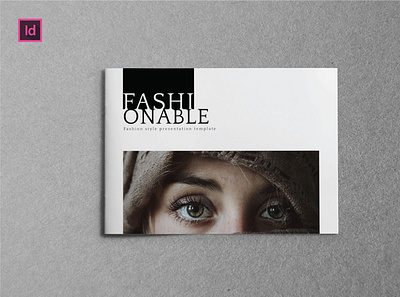 FASHIONABLE - A5 Brochure branding brochure brochure design business catalogue clean download elegant indesign magazine modern portfolio template