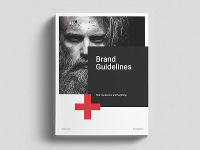 Brand Guideline branding brochure business catalogue clean download elegant free magazine modern portfolio template