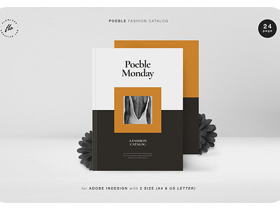 POEBLE Fashion Catalog branding brochure business catalog catalogue clean design download elegant fashion indesign lookbook magazine modern portfolio template