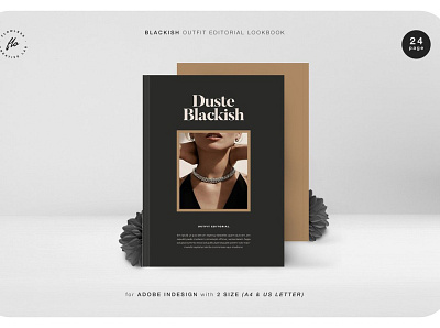 Minimal Black Editorial Lookbook black branding branding agency branding design brochure business catalogue clean concept design editorial lookbook elegant lookbook lookbook design lookbook template magazine minimal modern portfolio template