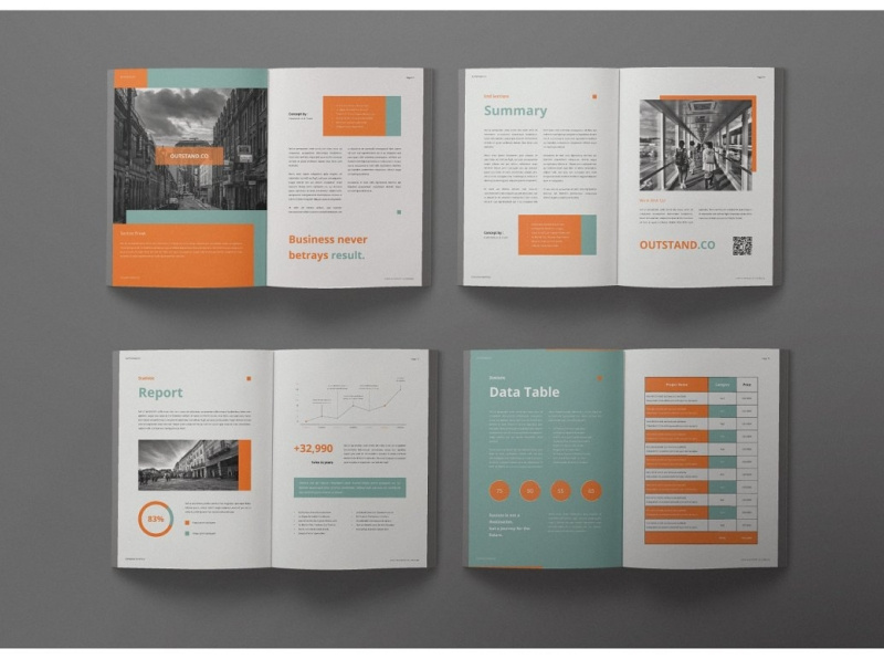 Annual Report by Brochure Design on Dribbble