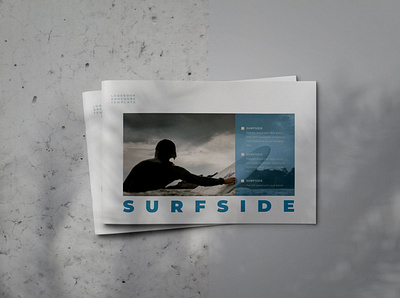 Surfside Lookbook Brochure Template branding brochure business catalogue clean download elegant free lookbook magazine modern portfolio template