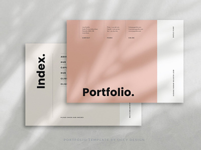 Graphic Design Portfolio branding brochure business catalogue clean design download elegant free graphic magazine modern portfolio portfolio site template