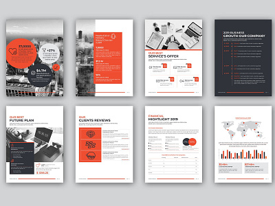 Company Profile Word Template By Brochure Design On Dribbble