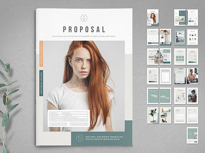 Proposal Vol. 29 branding brochure business catalogue clean download elegant free magazine modern portfolio proposal template