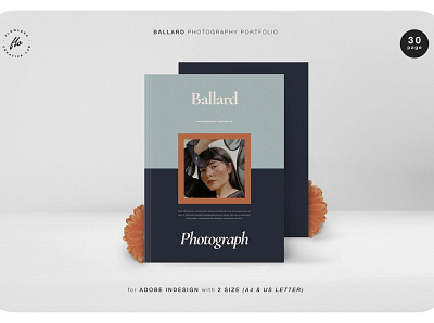 BALLARD Photography Portfolio ballad branding brochure business catalogue clean download elegant free magazine modern photography portfolio portfolio site template