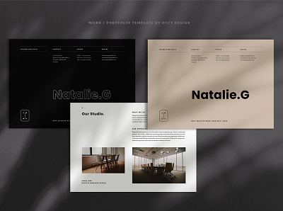 Design Portfolio and Resume branding brochure business catalogue clean design designer download elegant free magazine modern portfolio portfolio site resume template