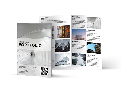 Architecture bifold Brochure | Multipurpose Brochure architecture bifold branding brochure brochure design business catalogue clean elegant magazine modern multipurpose portfolio template