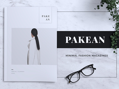 Pakean Minimal Lookbook/Magazine Fashion branding brochure business catalogue clean download elegant fashion free lookbook lookbook design magazine minimal minimalist modern portfolio template