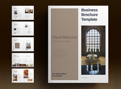 Business Brochure Template branding brochure brochure design business catalogue clean download download mockup elegant indesign lookbook magazine modern portfolio template template design