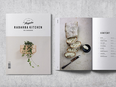 Cookbook / Recipe Book V.02 clean cook cookbook e book editorial guide kitchen minimalist modern portfolio recipe book restaurant