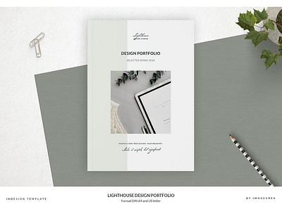 LIGHTHOUSE - Portfolio Book branding brochure business catalog catalogue editorial elegant fashion indesign magazine modern portfolio template