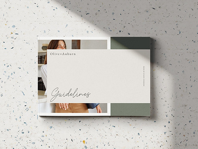 Auburn Brand Guidelines branding brochure business catalog catalogue clean design editorial elegant fashion feminine indesign lookbook magazine modern portfolio proposal studio template