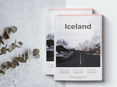 Iceland - Travel Agency Guide branding brochure business catalog catalogue clean clothing design editorial elegant fashion feminine indesign lookbook magazine modern portfolio proposal studio template