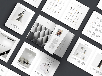 C E N T R E — Lighting Catalog branding brochure brochures business catalog catalog design catalog template catalog templates catalogue clean elegant light lighting lighting catalog magazine minimal modern portfolio promotion template