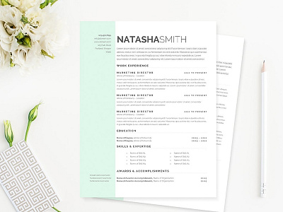 Pastel Dreams Resume Template branding brochure business catalog catalogue clean clothing design editorial elegant fashion feminine indesign lookbook magazine modern portfolio proposal studio template