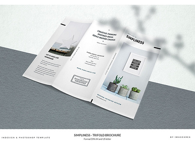 Minimal Trifold Brochure branding brochure brochure template business catalogue clean design editorial elegant fashion lookbook magazine minimal minimal trifold brochure modern portfolio proposal template trifold trifold brochure