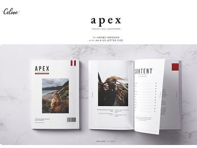 Traveling Lookbook branding brochure business catalog catalogue clean clothing design editorial elegant fashion feminine indesign lookbook magazine modern portfolio proposal studio template