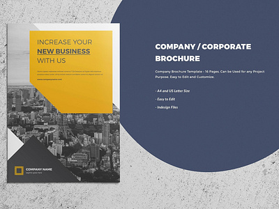 Company / Corporate Brochure branding brochure business catalog catalogue clean clothing design editorial elegant fashion feminine indesign lookbook magazine modern portfolio proposal studio template