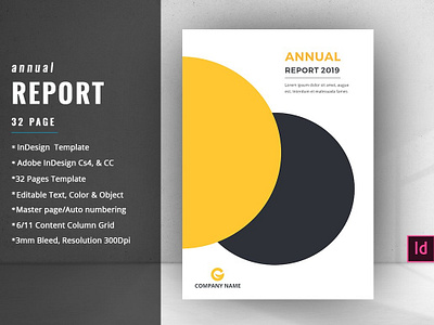 Annual Report annual annualreport branding brochure business catalogue clean design editorial elegant fashion indesign lookbook magazine modern portfolio proposal report studio template